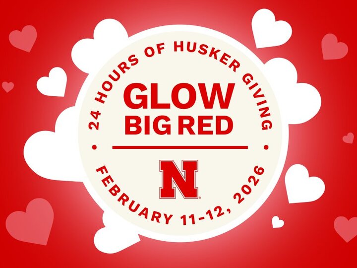 Glow Big Red - 24 Hours of Husker Giving - February 11-12, 2026