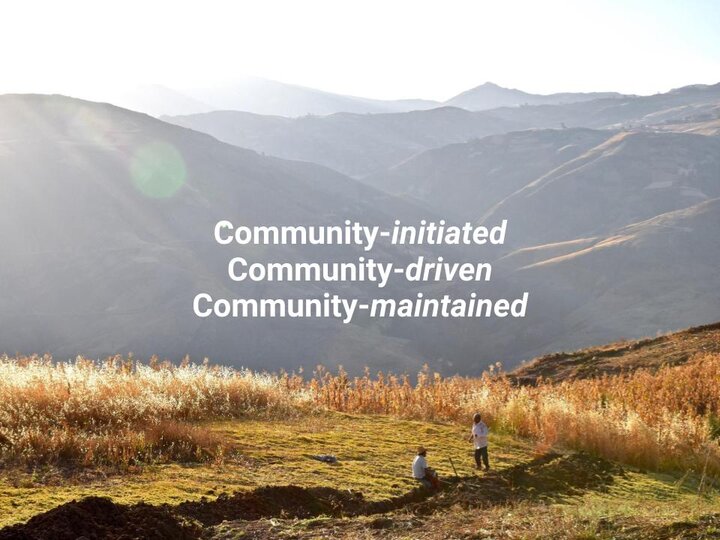 EWB-USA projects are community-initiated, community-driven, and community-maintained